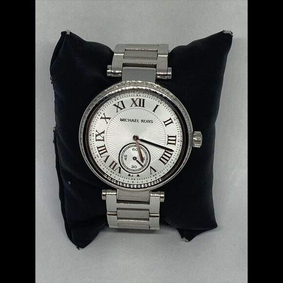 Michael Kors Skylar MK5866 Womens Stainless Steel Analog Dial Quartz Watch MP776 - Picture 1 of 12